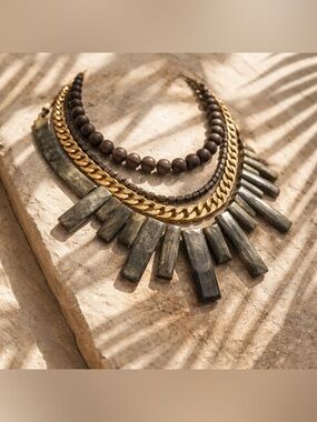 Sara Designs New York Layered
Statement Necklace